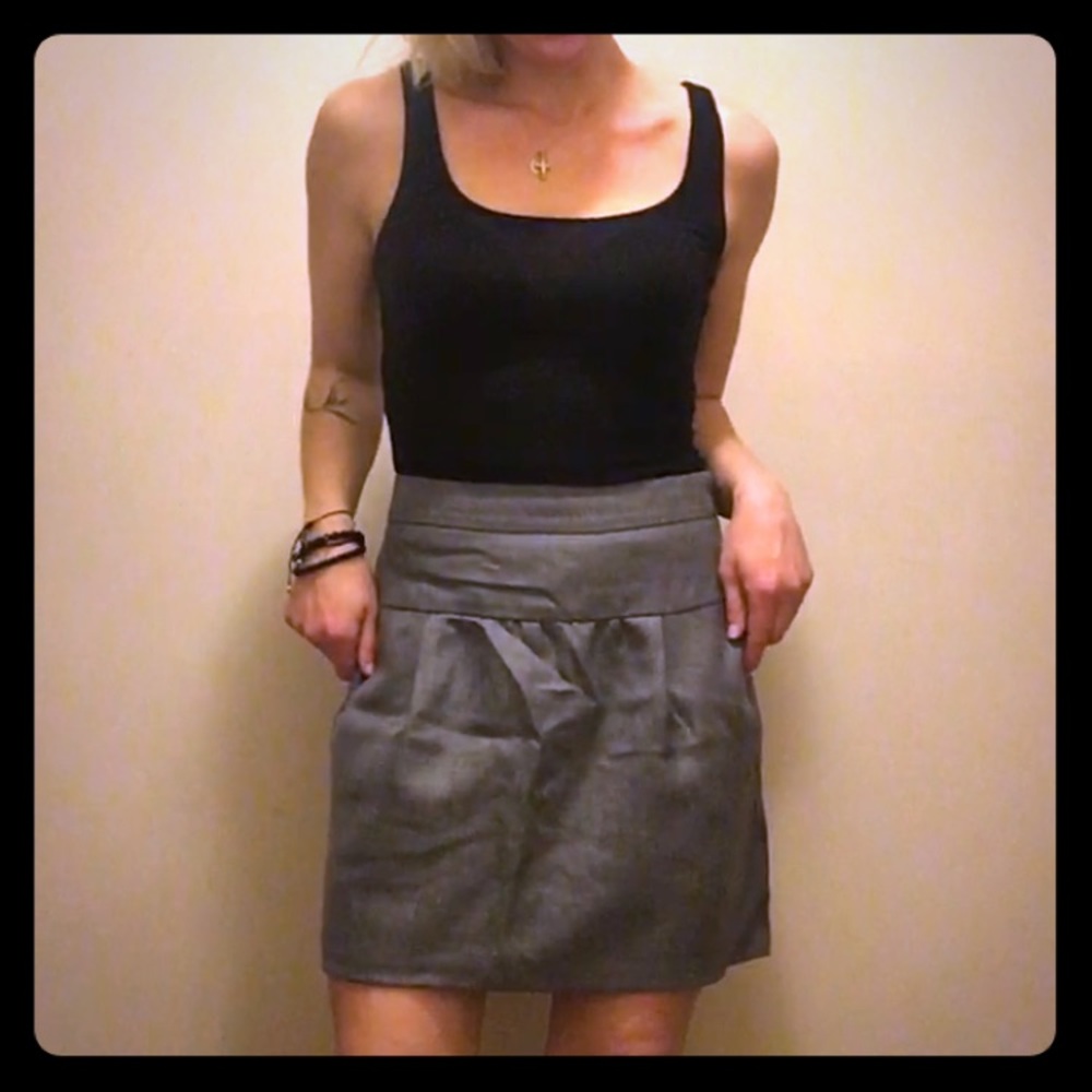 Ann Taylor Loft - winter pocket skirt